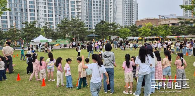 시흥시 배곧너나들이, 온마을이 즐거운 '너나들이 돗자리 놀이터' 성료