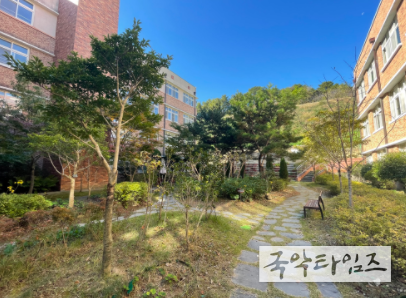 학교숲 우수사례 활용사후관리분야 우수 백운초등학교