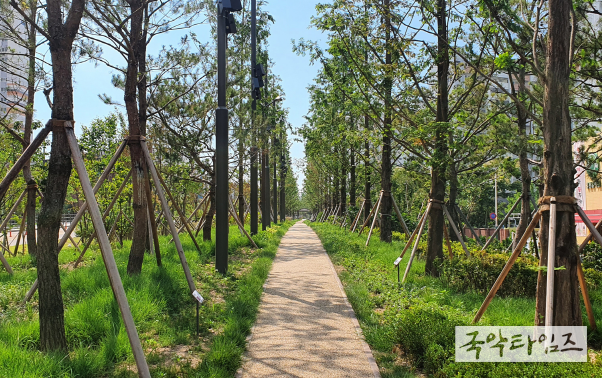 도시에 부는 시원한 바람, 인천 수인선 도시바람길숲 준공식