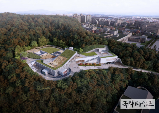 군포시 그림책박물관공원 조감도