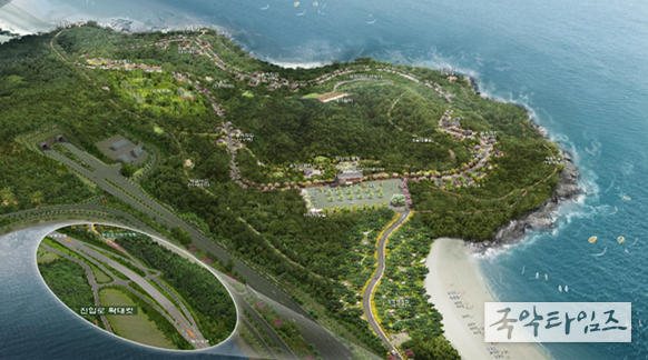 원산도 자연휴양림 조감도(보령)