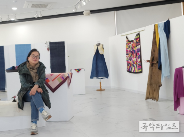 농촌융복합산업인-한국천연염색 숨 심향란 대표