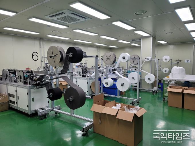 (쥬)우리일터 친환경 물티슈 생산 현장모습