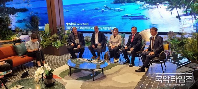 보홀 주지사 및 팡라우 시장, 보홀주 정책 보좌관 간담회 이미지 제공: 분양 7번가