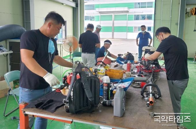 순창군, 추석맞이 예초기 무상점검 실시로 귀성객 안전 지원