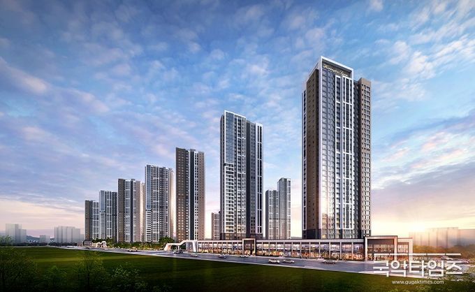 효성중공업 해링턴스퀘어 부평 산곡 재개발 정비사업 투시도