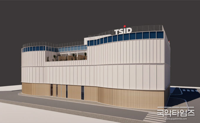 충북 음성에 들어 설 TSID 금고 조감도(정면)
