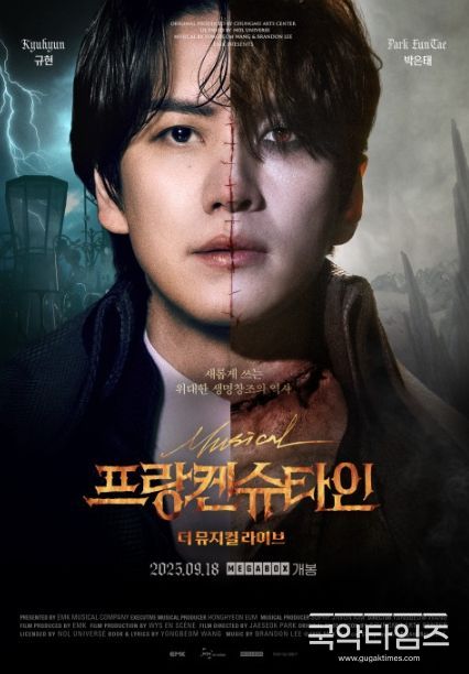 ‘프랑켄슈타인: 더 뮤지컬 라이브’ 아트 포스터 / 위즈온센이 제공