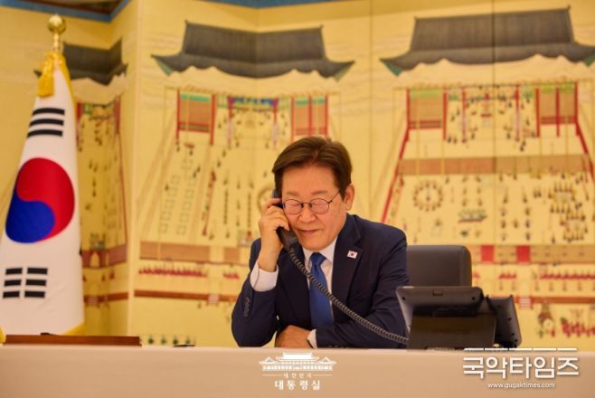 한국·키르기스스탄 정상 통화(대통령실)