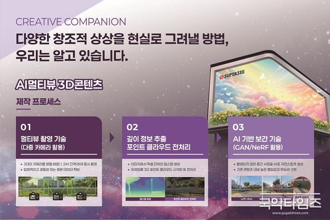 (주)슈퍼셀의 AI멀티뷰 3D 콘텐츠